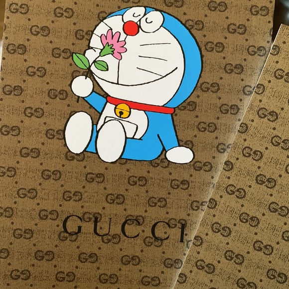 Gucci x Doraemon note pad set - Picture 7 of 13